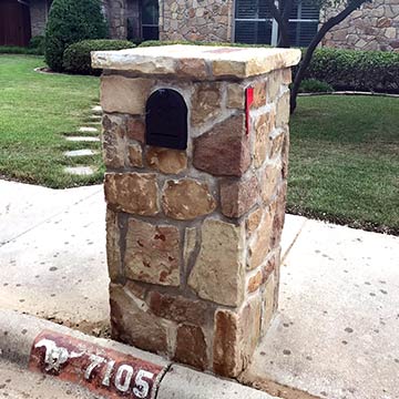 Stone & Brick Mailbox Repair and Installation Services