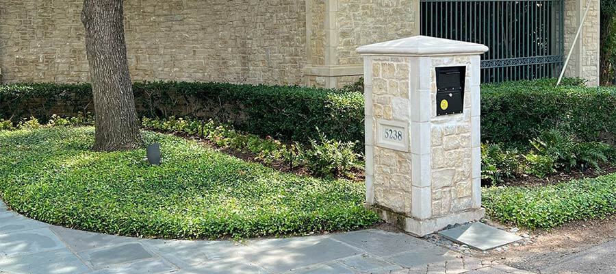 How much would a brick mailbox cost?