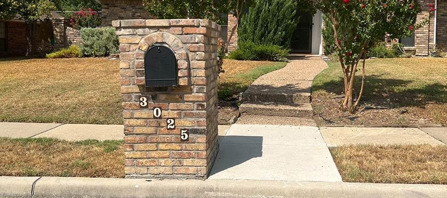 Best Repair Contractor for Brick Mailboxes
