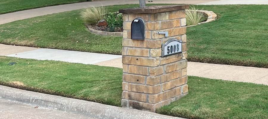 Get a Brick Mailbox Installed